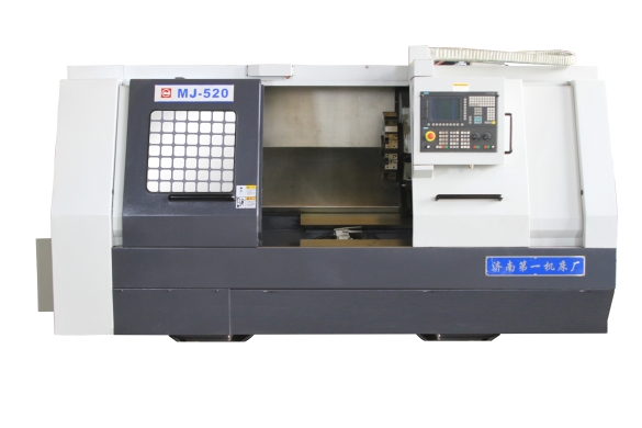 J1MJ-520 precision CNC lathe with slant bed